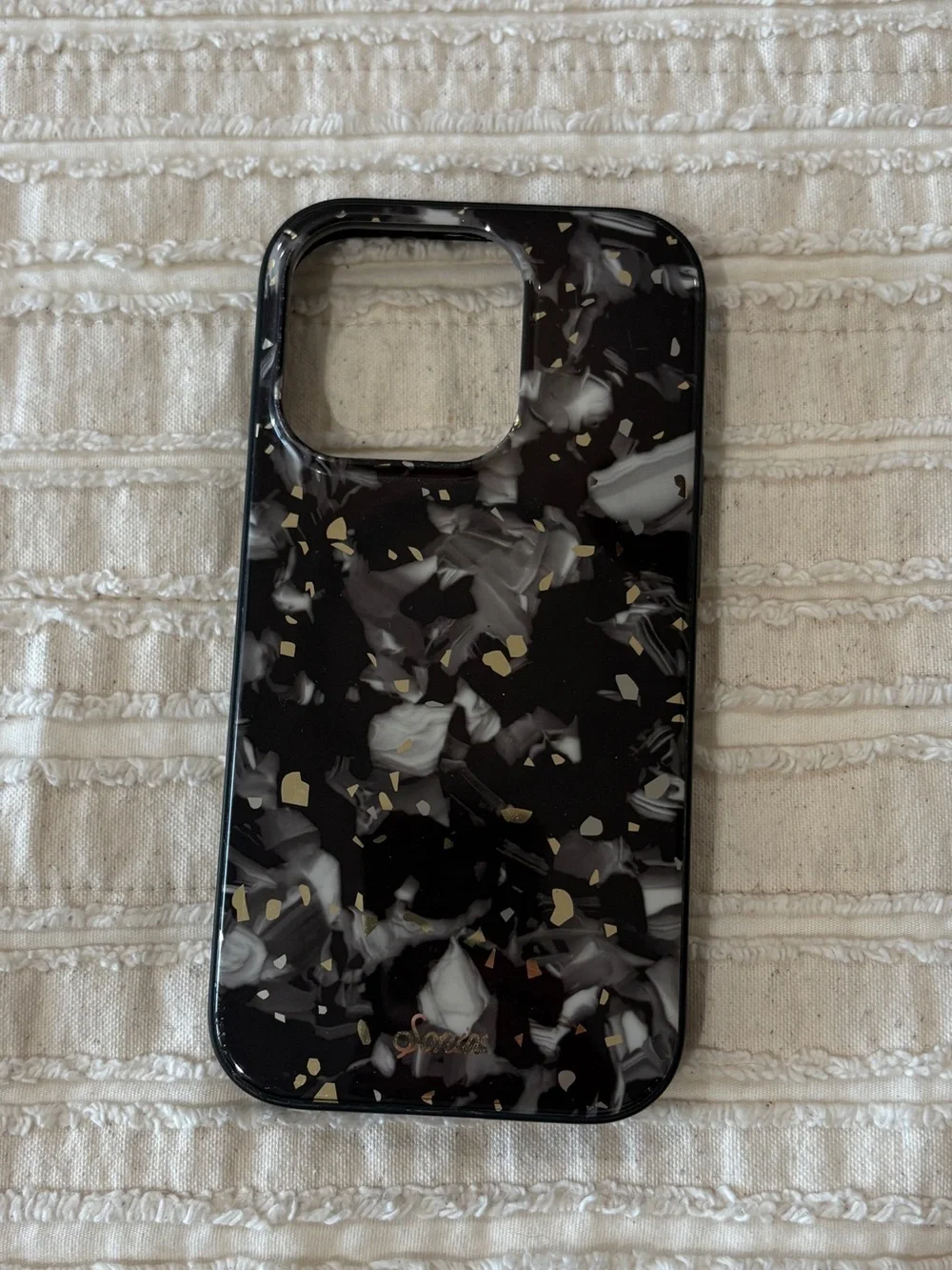Sonix IPhone 14 Pro Black Pearl Tort Fleck Phone Case